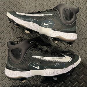 Nike Alpha Huarache Elite 4 Mid ‘Dark Smoke Grey’ DJ6520-003 Size 13